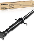 Heavy Duty Rear Driveshaft For Ford Edge Lincoln Mkx 2007 To 2014 Awd All Wheel Drive two-piece design with black finish