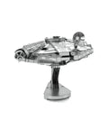 Star Wars Millennium Falcon 3D Metal Model Kit No Glue Needed Easy Clip Together Hobby Craft with precision details.