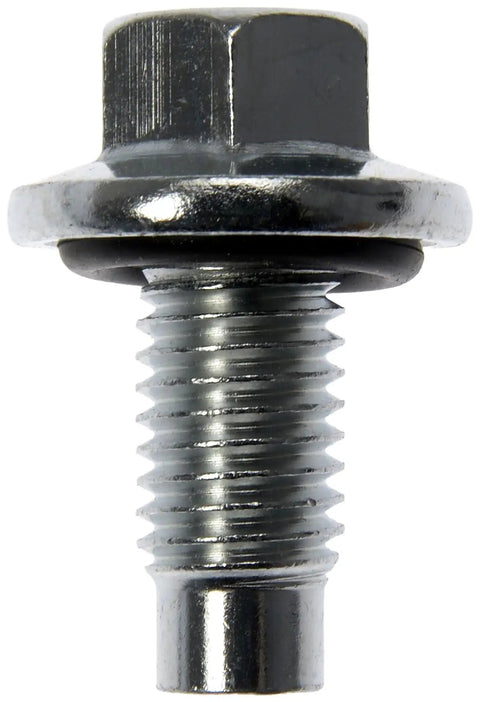 Oil Drain Plug Pilot Point M12-1.75 Thread, 15 Mm Head, Plug-and-Play Drop-In Replacement For Engine Oil Pan, Durable Metal Plug With Secure Seal, Fits Vehicles Replacing Missing Or Damaged Plug.