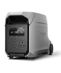 Delta 3 Ultra Plus Portable Power Station With 3072Wh LiFePO4 Battery, front view showcasing control panel and AC outlets.