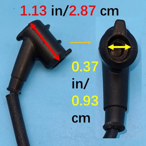 Ignition Coil Direct Fit Replacement For DSH 700 X And DSH 900 X Concrete Saws Gas Cut Off Saw 2133657 Z1180 with dimensions
