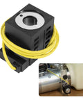 Solenoid Coil 10V DC 25W For Valve Stem Series 08 80 88 98 In Hydraulic Power Unit Lift Dump Systems with yellow wire
