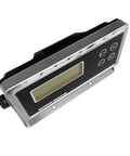 Top view of 6-Digit 0.7 Inch LCD Display Weighing Scale Load Cell Indicator Digital Readout With RS232 Port And 5-Pin Connector Replacement For OP-902 Dual Power From AA Batteries Or External Power Supply.