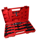 9 Pcs Bearing Remover Set With Case Heavy Duty Slide Hammer Bearing Puller Auto Mechanic Tools For Quick Bearing Removal