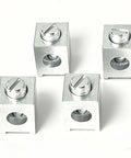 Neutral Lug Kit For Four To Two Zero Gauge Wires Aluminum Ground Lugs Set Tin Plated Heavy Duty Grounding Lugs For Electrical Connections