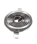 Solid As A Rock Heavy Duty Drill Press Quill Return Coil Spring Assembly Double Hook Ends 1540mm 6.6mm OD Spring Steel