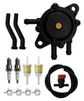 All In One Fuel Pump Kit For Lawn Mower And Tractor With Filter And Spark Plug Compatible With Kohler 24 393 04 S components