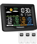 Ultimate Wireless Weather Station with Indoor and Outdoor Readouts, Atomic Clock, Barometric Pressure Display, Four Sensor Zones