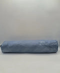 Ceramic fiber insulation blanket roll with single-sided aluminum foil facing, 1x0.61 m, 10 mm thick, blue wrap