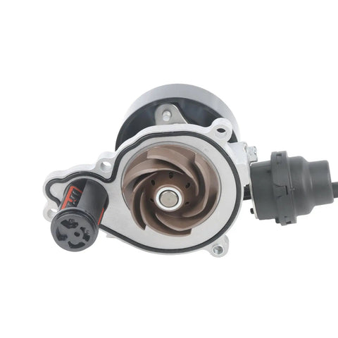 Close-up of Heavy Duty Engine Water Pump For Bmw 230i 330i 320i 430i X3 X4 2.0L Direct Replacement 11518638026 with magnetic rotor.