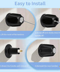 Installation steps for Matte Black 3 Piece Shower Knob And Diverter Tub Spout Kit For Standard One Half Inch And Three Quarter Inch Male Threaded Connections Heavy Duty Metal Bath Faucet Set Fits Most Tub And Shower Handles Easy Install.