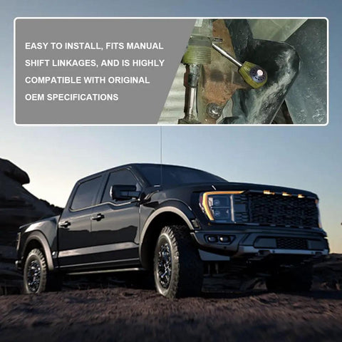 Transfer Case Shift Linkage Bushings 2 Pack Kit With E Clips For Dodge Ram 1500 2500 3500 Built Tough Rubber Grommet Replacement, Improved Fit And Longevity, OEM 68078975AA 68078974AA installed on Dodge Ram truck transfer case linkage