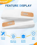 12 Pack Type CC Vacuum Bags For Oreck XL Upright Vacuums, Replacement Bags Fits XL2100RHS U2000R1 U2000RB1 U2000RB2L-1, durable material