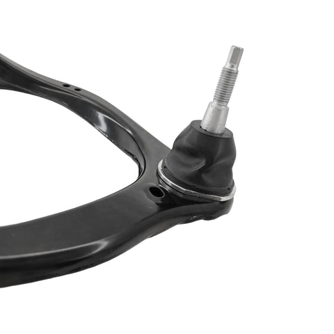 Solid Front Upper Control Arm Kit For 2021-2025 Ford F150 With Ball Joint Assembly Driver And Passenger Side Direct Replacement Fitment Not For Raptor Models, black steel arm close-up
