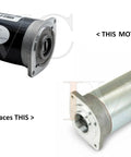 Heavy Duty 12 Volt Replacement Motor For RV Hydraulic Power Leveling System Pump Unit 414850 179327 Slotted Shaft High Torque