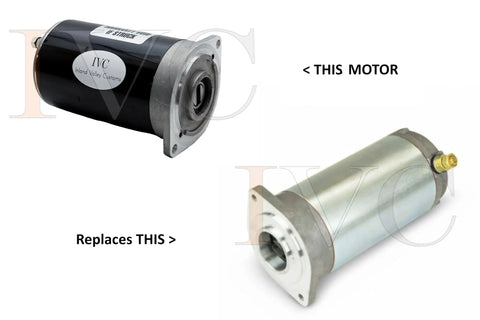 Heavy Duty 12 Volt Replacement Motor For RV Hydraulic Power Leveling System Pump Unit 414850 179327 Slotted Shaft High Torque