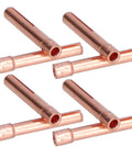 1.6mm Orifice Collet Copper Set With 20 Tungsten Electrodes for QQ150, premium copper build