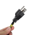Close-up of power cord plug for Triple Temperature Water Dispenser With Hot Cold Warm Water Output For Coffee Tea And More