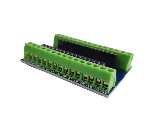 Rock Solid Screw Terminal Block Shield For Arduino Nano That Delivers Tight Secure Wiring With Easy Clamp Terminals And Durable Design