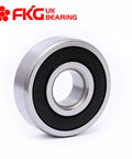 Deep Groove Ball Bearing 17 mm By 47 mm By 14 mm Double Rubber Seal Pre Lubricated 2 Pack For Smooth Spin And Long Life
