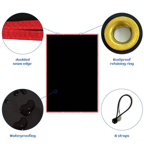 4x6 Foot Batting Cage Backstop For Baseball And Softball Training, Heavy Duty Outdoor Practice Target Cloth with features