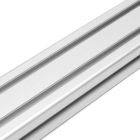 Adjustable 100-1400mm Silver 4080 T-Slot Aluminum Extrusions 40x80mm Profile Frame For CNC Laser Engraving Machine 6063-T5 Lightweight Yet Strong Corrosion-Resistant Aluminum Build For Automation Equipment Projects.