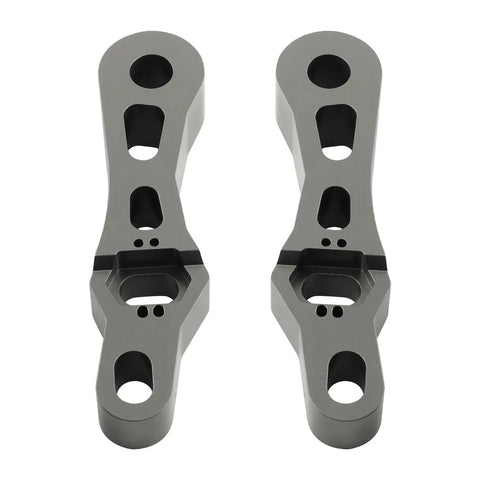 Drift Ready Front Steering Adjustable Lower Control Arm Kit For BMW E46 1998 2006, showing pair of metallic components