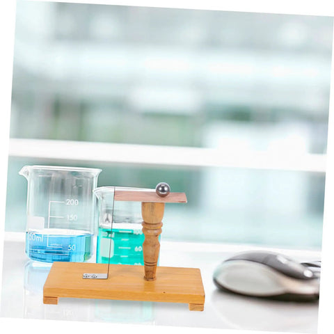 Pendulum Demo Kit For Physics Class Inertia And Newtonian Mechanics Teaching Tool wooden base and metal pendulum arm