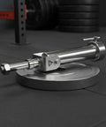 Heavy Duty Barbell Stand With Swivel Base For Home Gym Anchor Station Stainless Steel Durable 304 Construction Ideal For Secure