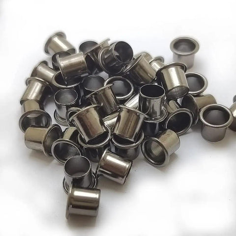 Brass Eyelets Rivets Kit For Kydex Holsters With One Tool And 100 Pieces Size 8 9 7.9 Mm GunBlack Color Pro Grade