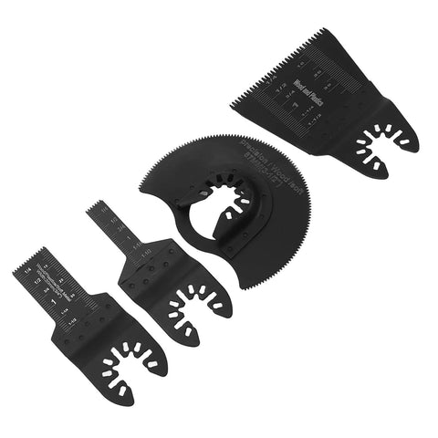 Ultimate 20-Piece Oscillating Saw Blade Set For Wood And Plastic Heavy-Duty High Carbon Steel Blades in various sizes