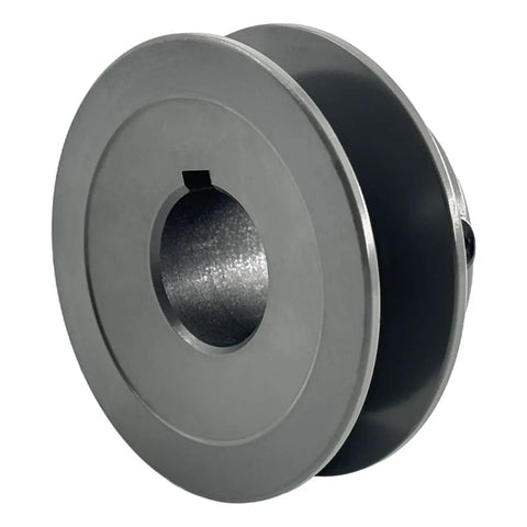 2.2 Inch Cast Iron Motor Pulley 3/4 Inch Bore 1 Groove For A, 3L And 4L V Belts, 2.2 Inch Outer Diameter, Standard Keyseat 3/16 By 3/32