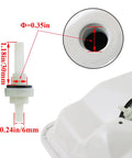 Fuel Tank Replacement For GX Series Engines GX240 GX270 GX340 GX390 11HP 13HP Compatible OEM Gas Tank inlet size close-up
