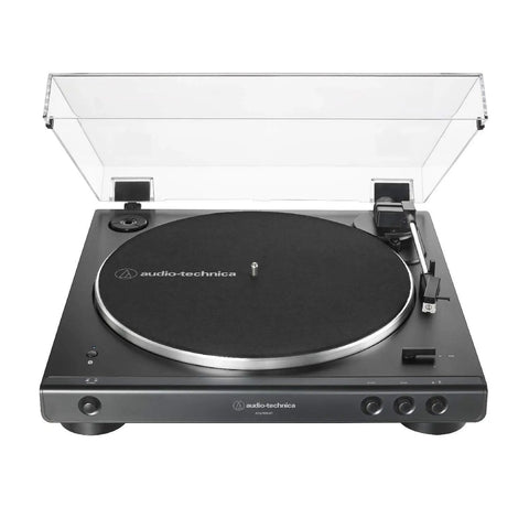 Bluetooth Fully Automatic Belt Drive Turntable with Dust Cover and Die Cast Aluminum Platter
