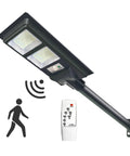 Ultra Bright 200W Solar Street Light Outdoor With 568 LED Beads 6500K Daylight, 6000 Lumens IP65 Waterproof with motion sensor and remote