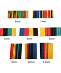 Check Out This Awesome F164PCS Heat Shrink Tubing Kit With Mixed Colors For Wire Cable Sleeves And Insulated Protectors Perfect For Electrical Diy Or Auto Repair Jobs Using Polyolefin Material That Shrinks To 2-1 Ratio, 1mm-14mm sizes