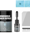 Crack Fix Pro Kit For Windshield Glass Repair Quick DIY Patch For Windshields Windows And Mirrors Long Lasting Results Kit