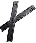 3-Fold Full Extension Drawer Slides Heavy Duty Ball Bearing Runners With Quiet Cushioned Glide For Cabinets And Drawers Silent Smooth Operation 14 Inch 35 cm Rails