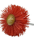 Get That Super Sleek Shiny Look With These Abrasive Nylon Wire Polishing Wheels For Furniture Carving And Root Woodworking Projects Using 1000 Grit Transparent Wires - red nylon wire brush.