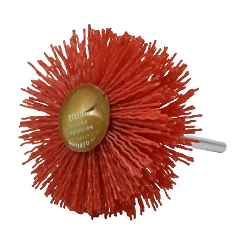 Get That Super Sleek Shiny Look With These Abrasive Nylon Wire Polishing Wheels For Furniture Carving And Root Woodworking Projects Using 1000 Grit Transparent Wires - red nylon wire brush.