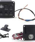 Compact Acoustic Guitar Pickup Preamp System With Onboard EQ And Tuner, Prewired For Glue In Soundhole Installation, Durable Metal Housing