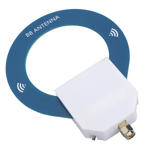 Portable Shortwave Loop Antenna With Adjustable Gain For 9.9kHz To 181MHz Rotatable AM FM SW Reception Plug And Play Easy Install