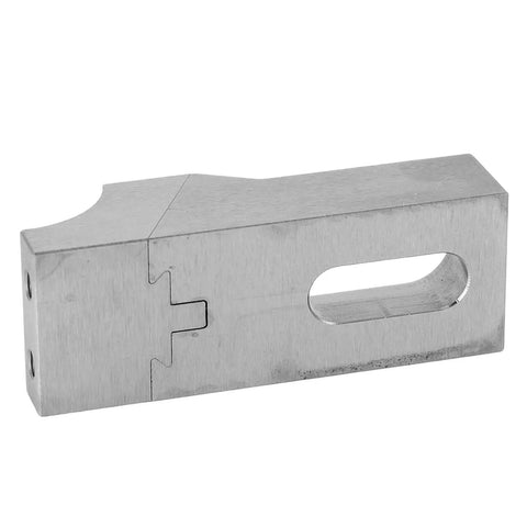 Low Profile Die Steel Side Clamp Vise Set With 20mm Height And 60kN Force, showing a close-up view of a steel component.