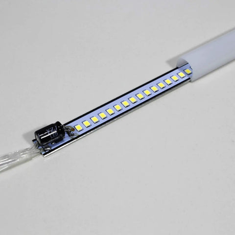 110V LED Under Cabinet Lighting With 17 Inch LED Strip Light Bar And 6 Ft Power Cord Magnetic Install And Plug And Play Design Ultra Slim Counter Light For Kitchen Desk And Work Table White 6000K