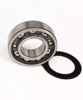 10 Pack 6004-2RS Sealed Ball Bearings 20x42x12 For Snowmobiles - Deep Groove Design, Dual Rubber Seals, Chrome Steel Construction, High Speed Radial And Axial Load Support, Factory Lubricated, Durable, Precision Performance Bearings For Power Sports, shown with seal
