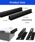 Six Pack Overhead Storage Rack For Garage Ceilings, dimensions and fitting details with a heavy-duty bolt for installation
