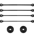 Universal Press And Pull Sleeve Tool Kit For Removing And Installing Bushings And Bearings, 4 spindles M10-M16 with round components.