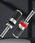 Rhodium Plated HiFi Terminal Blocks 2 Pack Rock Solid Solderless Wiring Posts with long screws and locking design