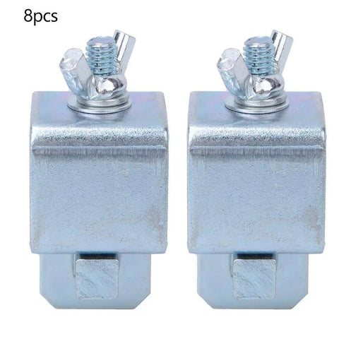 8 Pcs Butt Welding Clamps Set For Sheet Metal And Auto Body Repair, showing two heavy duty galvanized steel weld clamps