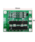 Rock Solid 3S Lithium Battery Protection Board Balancing Charger Module For 18650 Cells, 55mm x 40mm, designed for power tools.